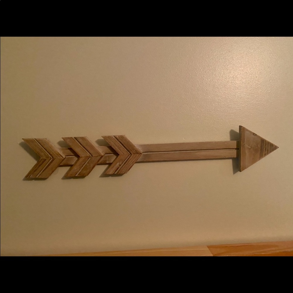 Wooden Arrow wall Decor